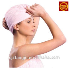 Frottee Frottee Spa Haartrocknende Handtuch Turban Handtücher wickeln